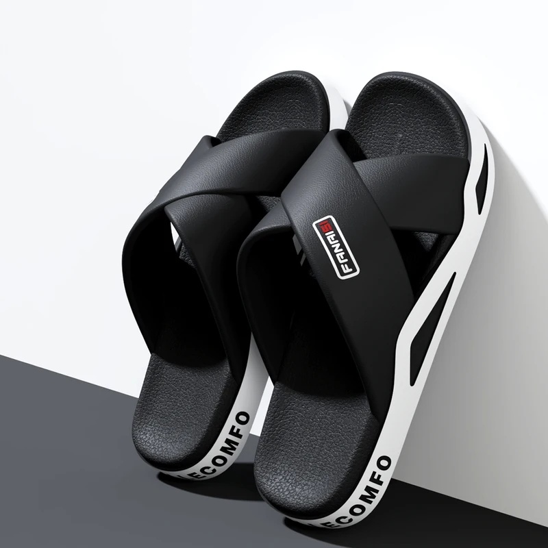 Street Fashion Walk - Sandalias de hombre ZUOFU con correa