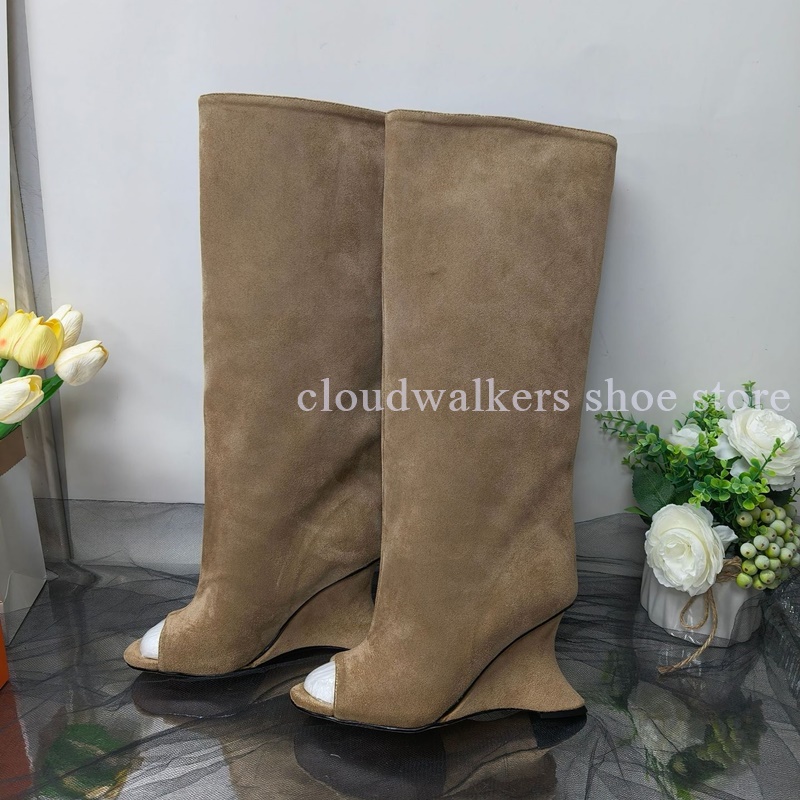 Street Fashion Walk - Nuevas botas hasta la rodilla de