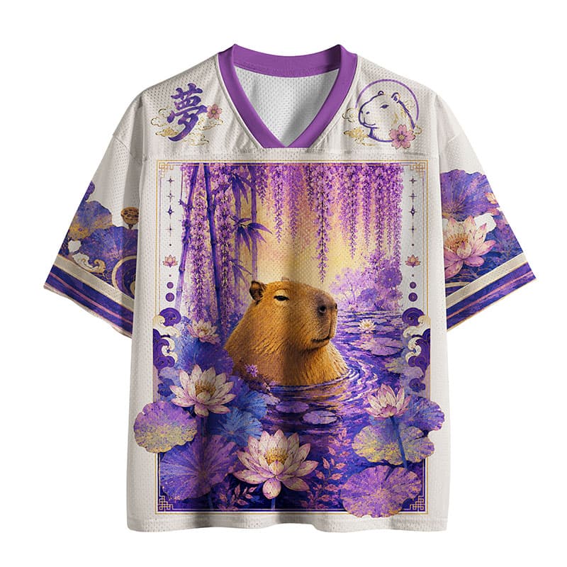 Street Fashion Dance - Camiseta de malla con cuello en