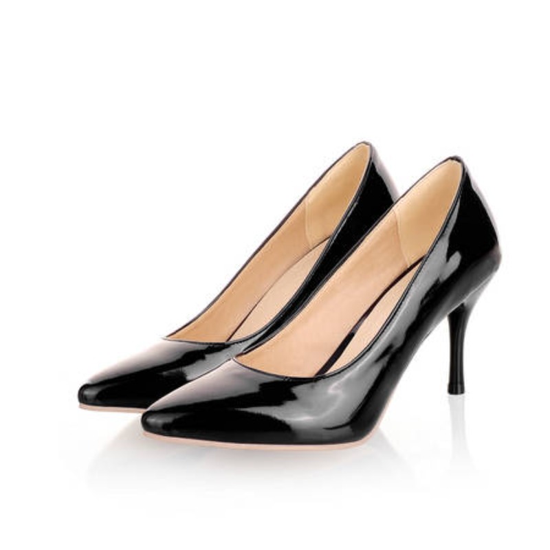 Street Fashion Girl - Zapatos de tacón alto de marca