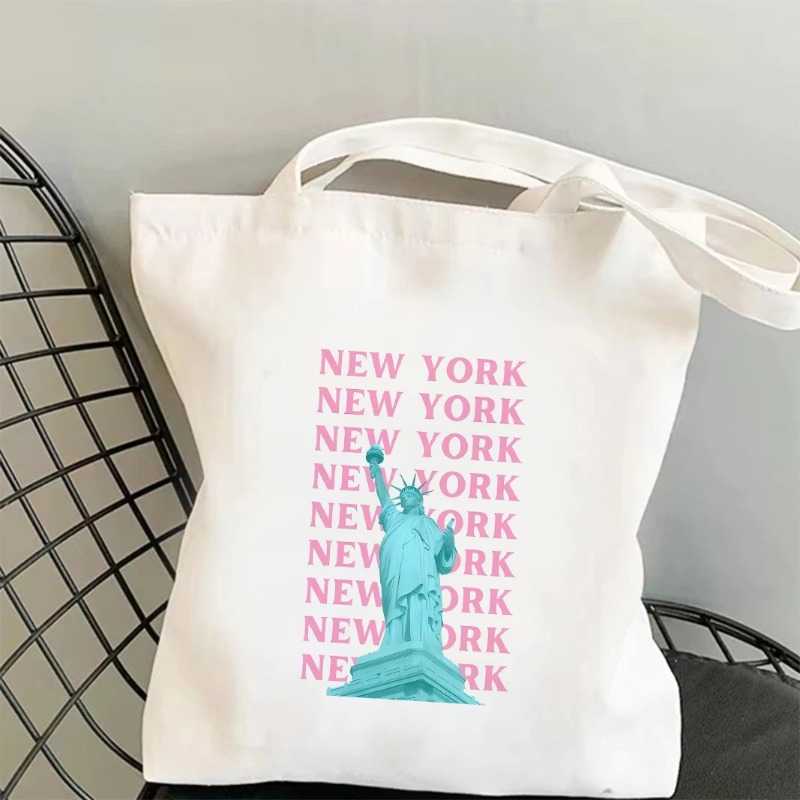 Bolso de mano con gráfico de l - Tote Bag Canvas Print reseña y precio
