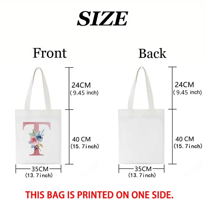 Bolso de mano con gráfico de l - Tote Bag Canvas Print reseña y precio