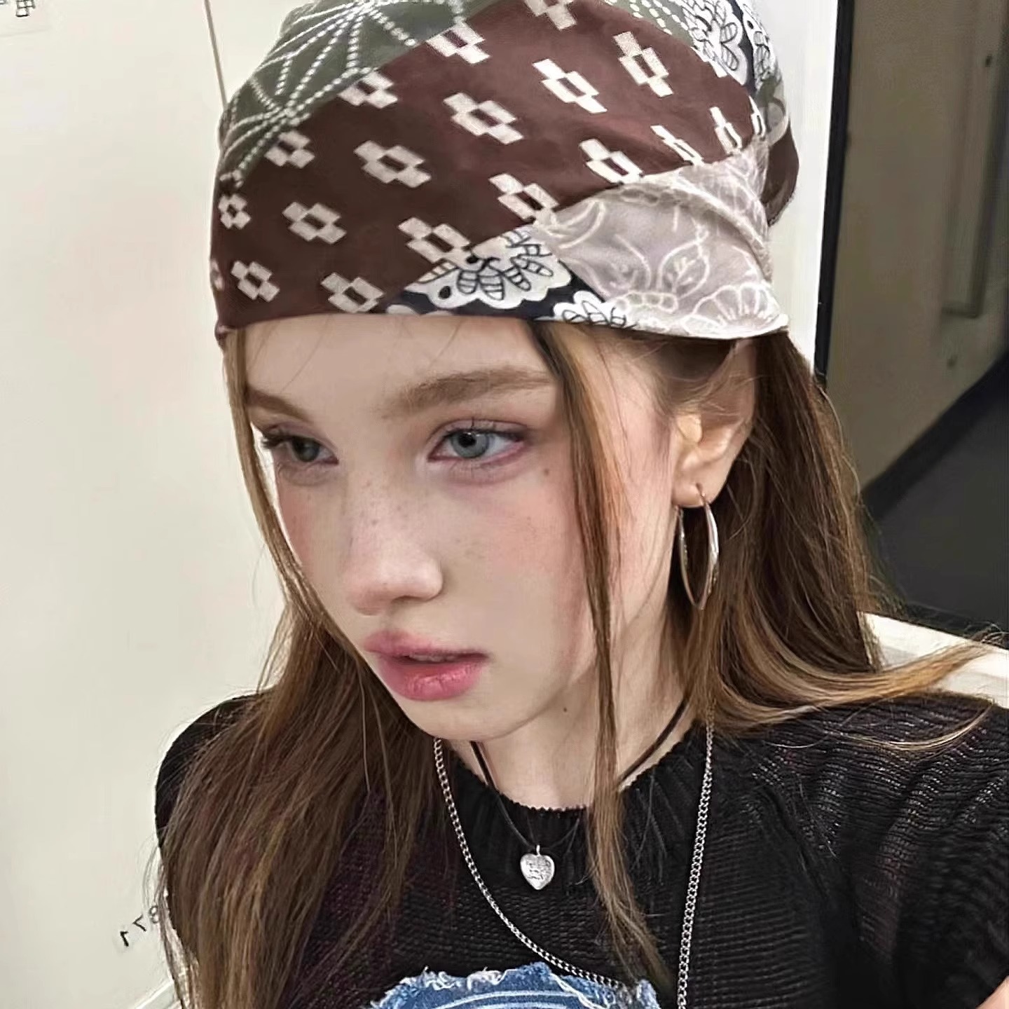 Pañuelo para la Cabeza Estilo  - Street Fashion Girl reseña y precio