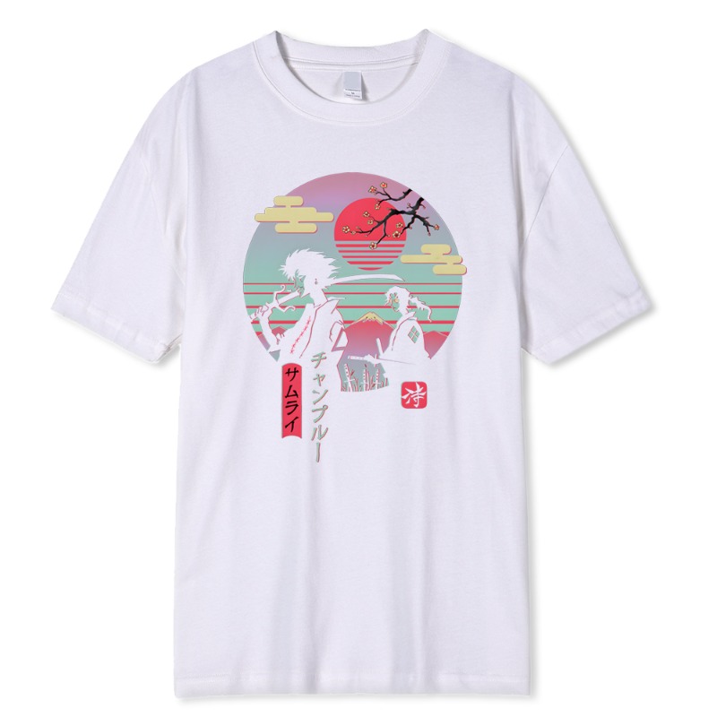 Camiseta de algodón informal d - Street Fashion Walk reseña y precio