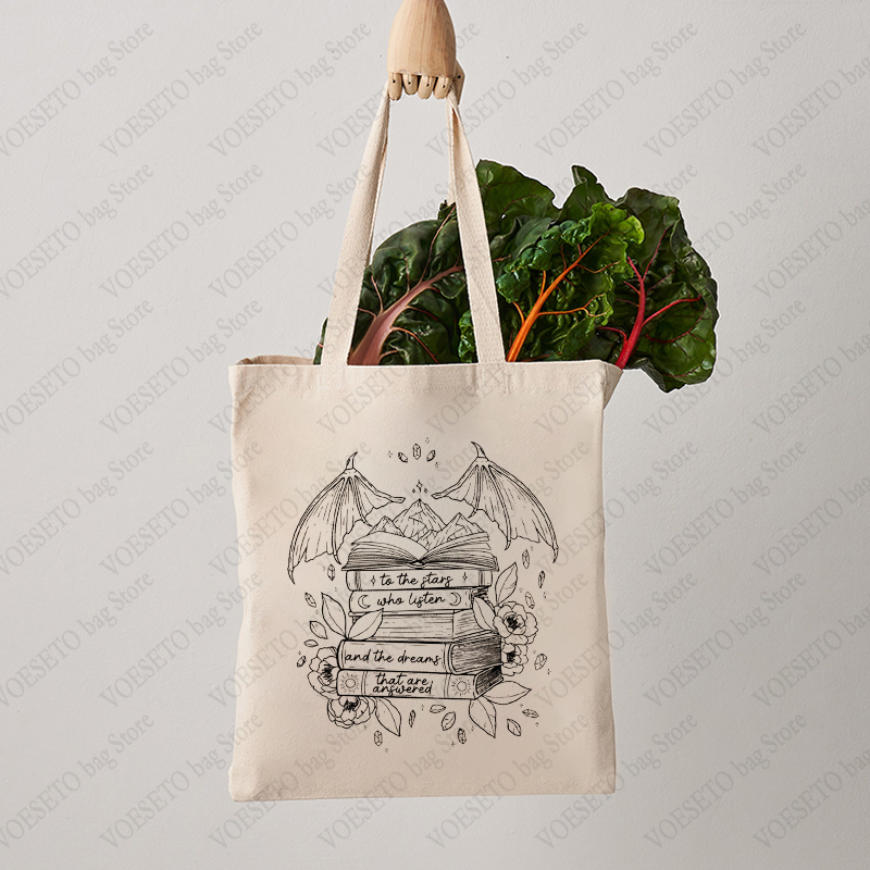 SJM Night Court bolso de mano  - Tote Bag Canvas Print reseña y precio