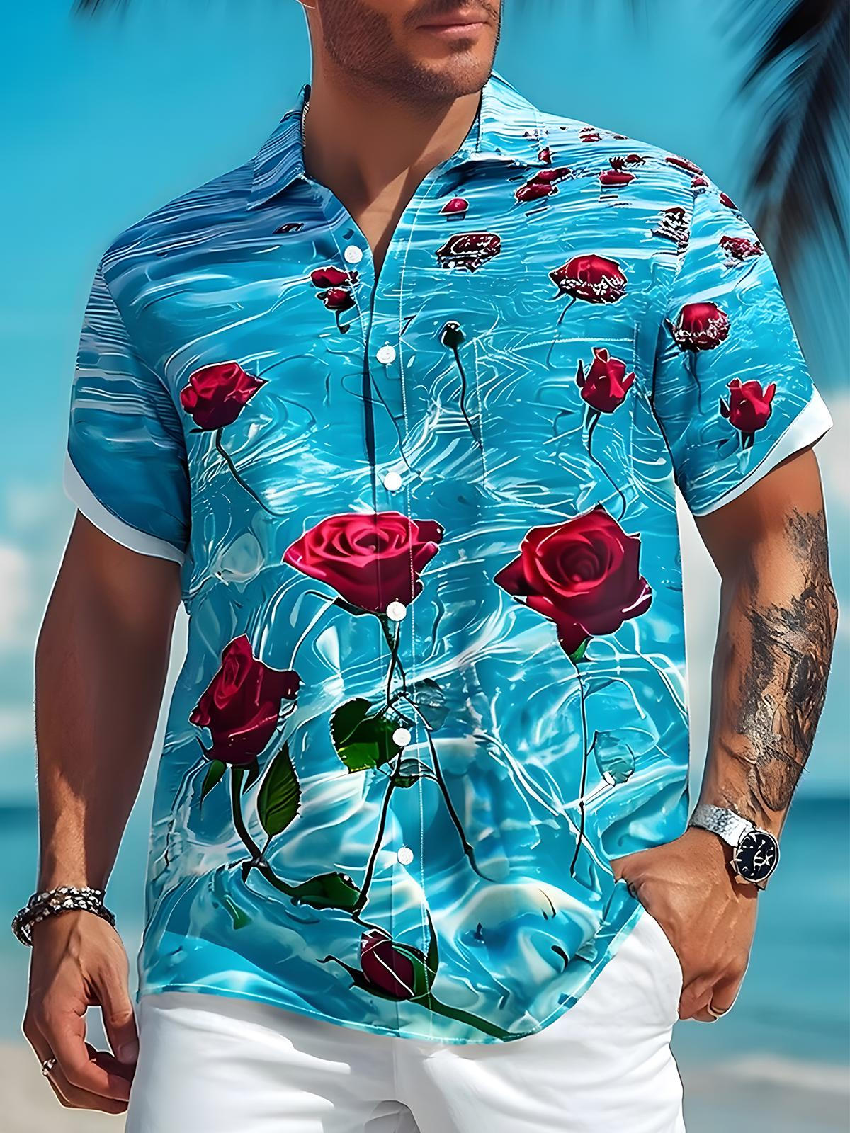 Nueva camisa hawaiana de manga - Street Fashion Walk reseña y precio