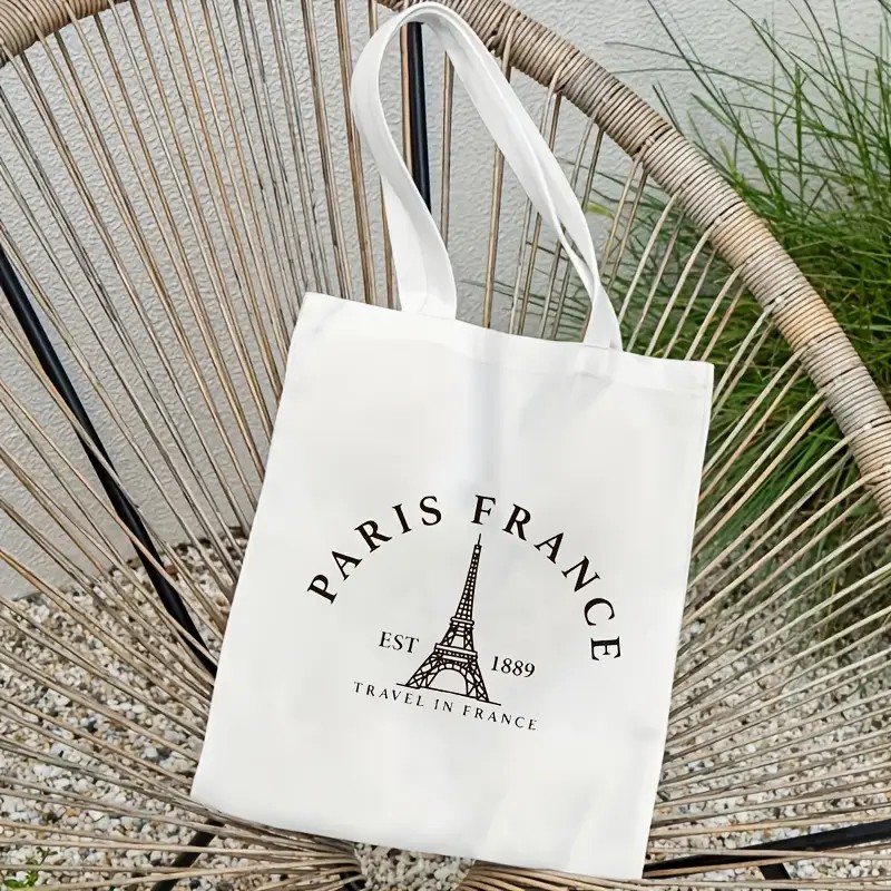 Bolso de viaje de París para m - Tote Bag Canvas Print reseña y precio