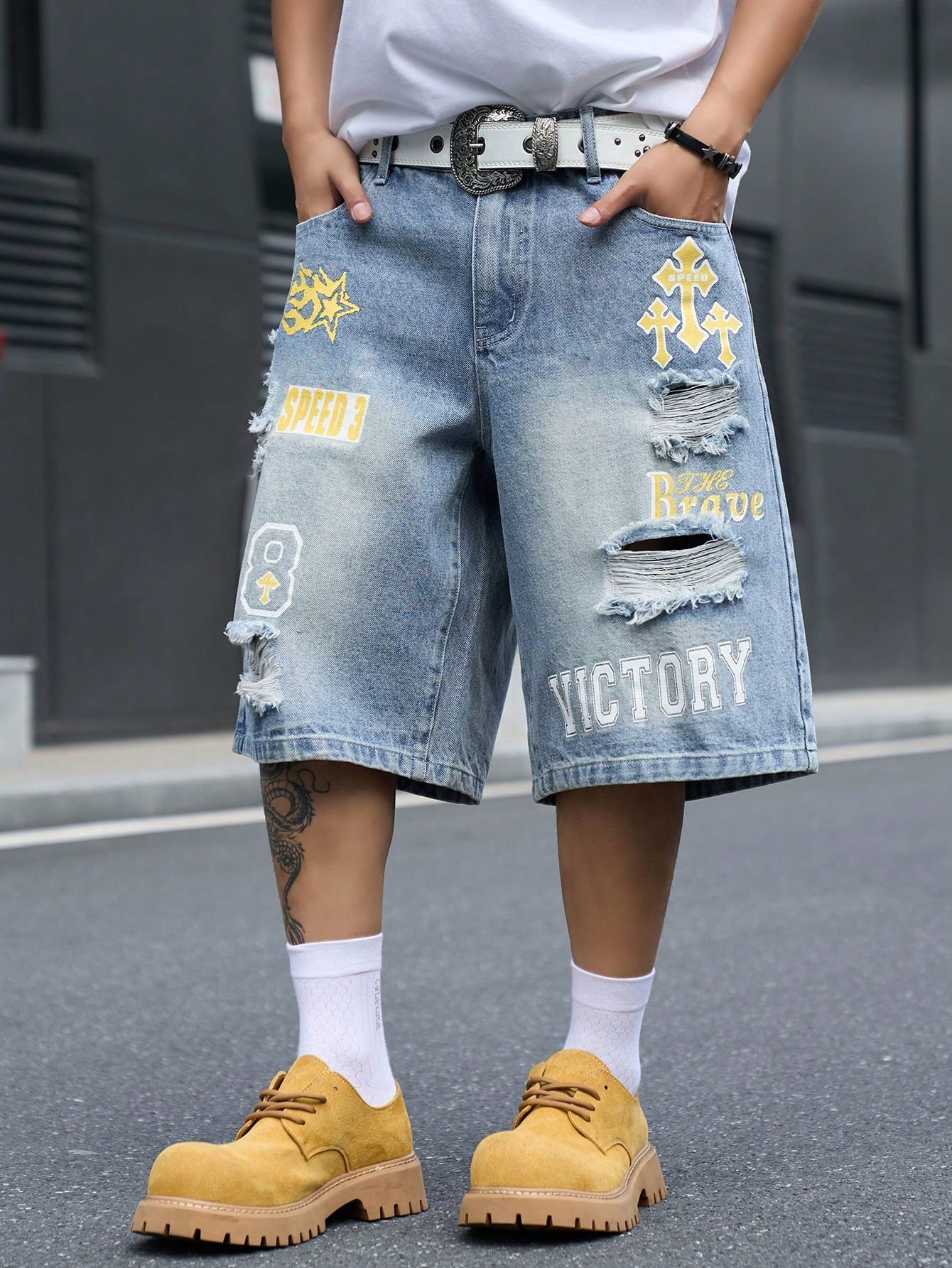 Pantalones cortos de mezclilla - Street Fashion Dance reseña y precio